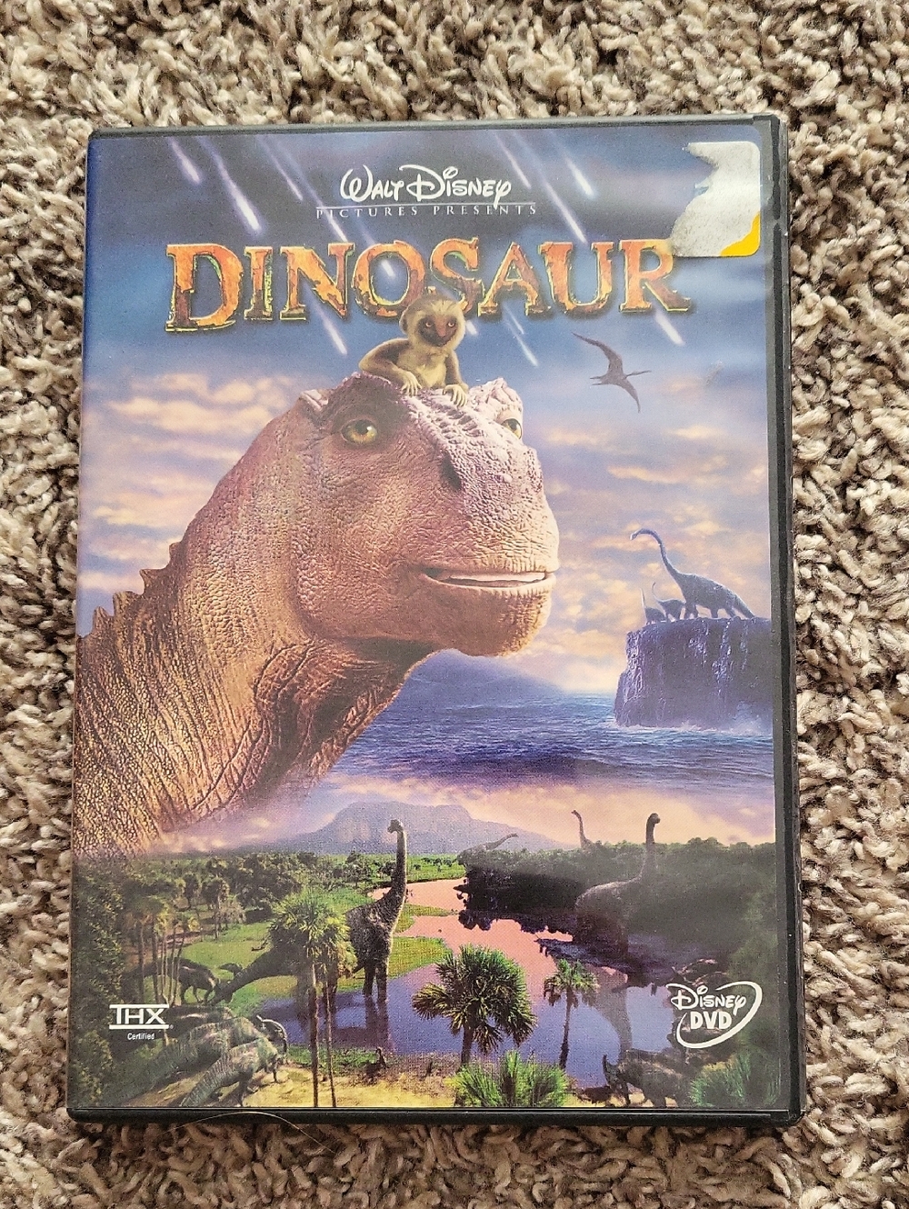 Walt Disney "Dinosaur" DVD - Purple & Blue Cover